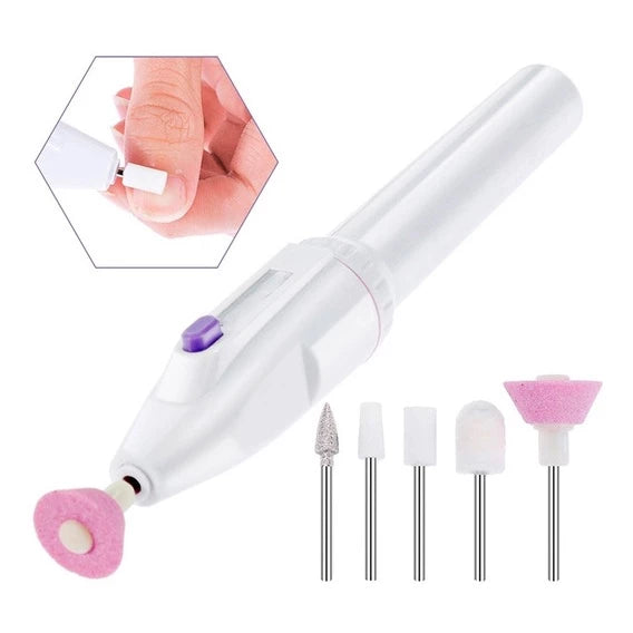Removedor de cutículas e lixa eletrônica profissional