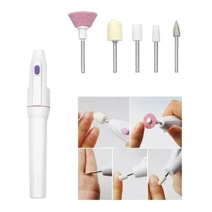 Removedor de cutículas e lixa eletrônica profissional
